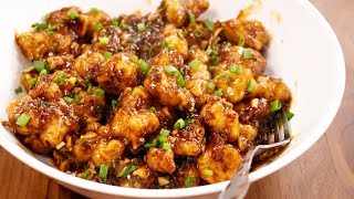 Gobi Manchurian  Easy amp Crispy Restaurant Style Recipe  CookingShooking [upl. by Bronson259]