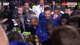 The Whole Nation of France Singing N’Golo Kante Song [upl. by Eetak]