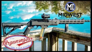 Midwest Industries Ruger PC Carbine Chassis amp Accessories [upl. by Cassius389]