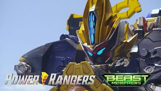 All Zord Battles in Power Rangers Beast Morphers  Season 2 Episodes  Power Rangers Official [upl. by Anatollo]