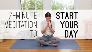 7Minute Meditation to Start Your Day [upl. by Dalenna]