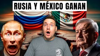 😱LA ALIANZA PODEROSA DE MÉXICO y RUSIA HACE TEMBLAR a ESTADOS UNIDOS  RUSOS REACCIONAN [upl. by Abeu320]