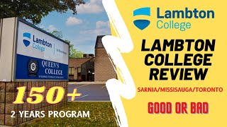 LAMBTON COLLEGE REVIEW  MISSISSAUGA TORONTO SARNIA  FEES PROGRAMS [upl. by Maillw463]