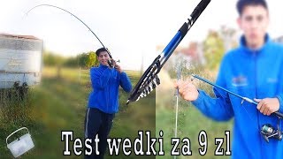 Hardkorowy test wędki za 9 zł [upl. by Lleuqram]