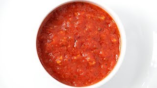 Homemade Spicy Marinara Sauce Recipe With San Marzano Tomatoes [upl. by Cleave]