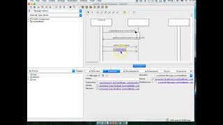 firstcut Sequence Diagram in ArgoUML [upl. by Ecyac656]