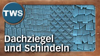 Tutorial Dachziegel und Schindeln für Dächer  roof tiles and roof shingles Tabletop Gelände TWS [upl. by Nalloh]