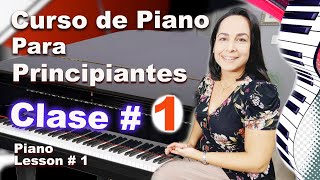 Lección 1 Aprende a Tocar Piano DESDE CERO [upl. by Tiler48]