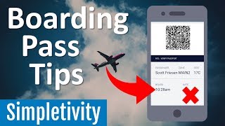 How to Save Time at the Airport Boarding Pass amp Gate Tips [upl. by Yenaled]