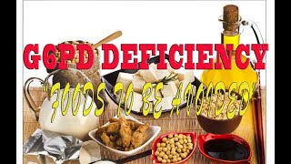 G6PD Deficiency Foods to be Avoided [upl. by Dronski]