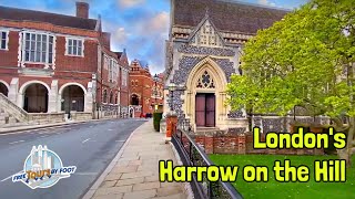 Harrow on the Hill Walking Tour  A London Hidden Gem [upl. by Ahsinrac]