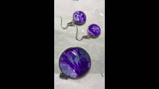 Gluing Cabochons  Acrylic Jewellery [upl. by Litt]