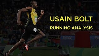 Running Technique Analysis Usain Bolt [upl. by Alta202]