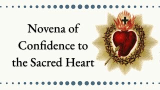 Novena of Confidence to the Sacred Heart of Jesus  Catholic Prayer 🙏🏽 [upl. by Proctor]