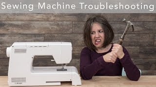 Sewing Machine Troubleshooting [upl. by Fairfax202]