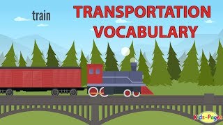 Transportation Vocabulary and Vehicle Names [upl. by Mohun]