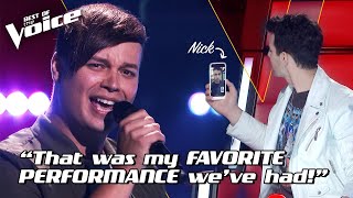 Nathan Brake sings ‘Jealous’ by Nick Jonas  The Voice Stage 1 [upl. by Pearlstein60]