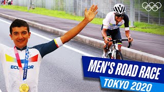 Mens Road Race  Road Cycling  FULL LENGTH  Tokyo 2020 [upl. by Asilegna]