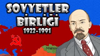 Sovyetler Birliği Tarihi  Kuruluştan Dağılışa Haritalı Anlatım [upl. by Nollek]