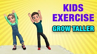 Kids Exercises To Grow Taller Home Activities [upl. by Darelle]