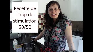 Fabrication dun sirop 5050 quotamélioréquot et installation dun nourrisseur [upl. by Oenire]