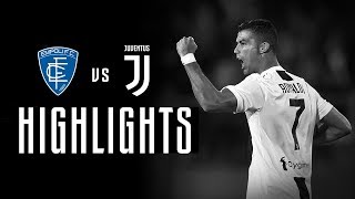 HIGHLIGHTS Empoli vs Juventus  12  CR7 at the double [upl. by Tenahs51]