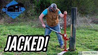 The EASIEST Way to Remove a Fence Post [upl. by Kosaka818]