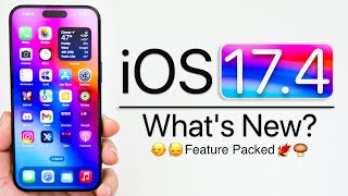 iOS 174 is Out  Whats New [upl. by Harshman18]