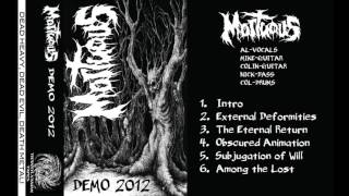 MORTUOUS  DEMO 2012 [upl. by Jillie]