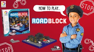 How to play RoadBlock  SmartGames [upl. by Relluf]