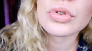 Up close kisses all over ASMR no talking [upl. by Attolrac]