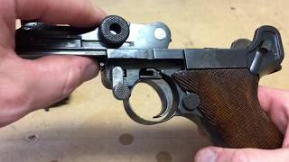 P08 Luger Disassembly [upl. by Cherise]