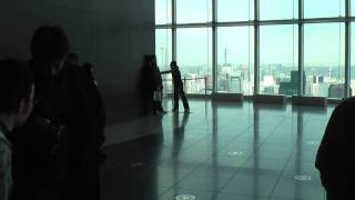 Tokyo Earthquake  Mori Tower 52nd Floor 1132011 [upl. by Ylatan415]