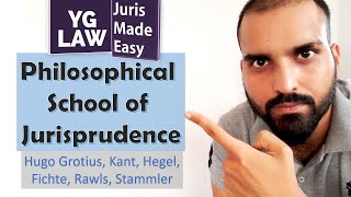 Philosophical School of Jurisprudence [upl. by Dorsman]