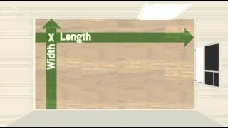 How To Measure Up for Laminate Flooring [upl. by Ainav]