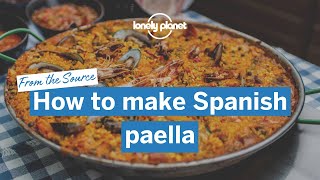 How to make Spanish paella recipes From the Source [upl. by Emelyne]