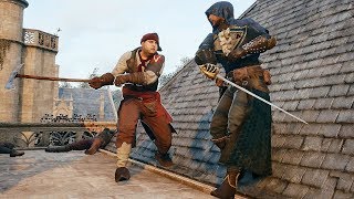 Assassins Creed Unity Schiavona Master Arno Killing Spree amp Flying Boy Paris Story [upl. by Ishii311]