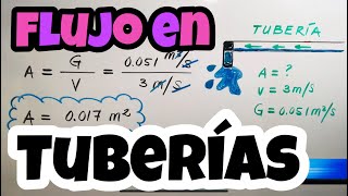 Dinámica de Fluidos 💦 GASTO y FLUJO VOLUMÉTRICO [upl. by Ninehc540]
