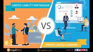 LLP vs Pvt Ltd Company  Difference Between LLP and Private Limited Company Part 1 [upl. by Ahsilyt]