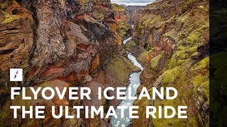 FlyOver Iceland  The Ultimate Flying Ride [upl. by Desma76]