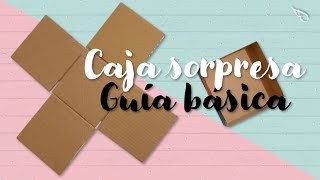 DIY ♡ Caja sorpresa  caja explosiva guía básica  Erandy Paz [upl. by Rento]