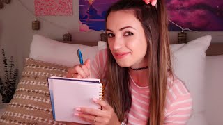 ASMR  Middle School Gossip amp Writing Notes to Our Crushes [upl. by Ellery]