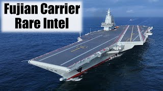 RICH Intel on Chinas Fujian Carrier Design Flight Deck amp Sea Trial [upl. by Tshombe]