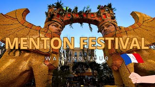 MENTON FESTIVAL France Walking Tour 4K [upl. by Gentilis429]