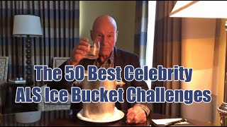 The 50 Best Celebrity ALS Ice Bucket Challenges [upl. by Lenora]