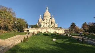 Visit of Montmartre District and SacréCoeur Paris [upl. by Carlen]