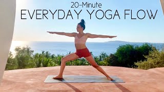 20 Minute Everyday Vinyasa Yoga Flow [upl. by Armington]