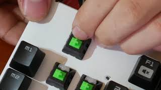 How to replace faulty LEDs on a Razer BlackWidow Keyboard [upl. by Zetrok]