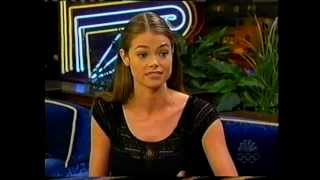 Denise Richards  199907 Leno Tonight Show [upl. by Aliuqehs]