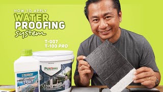 Product Review  How to apply waterproofing system  Pentens T100 Pro Bituminous PU amp T007 Primer [upl. by Alicia]